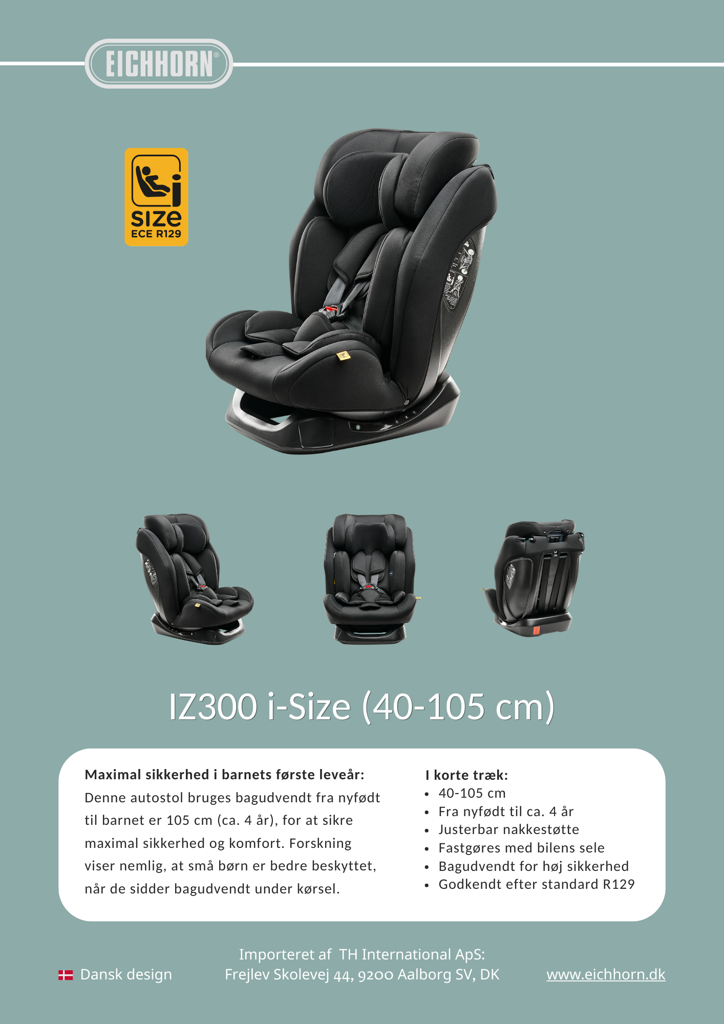 IZ300 i-Size (40-105 cm)